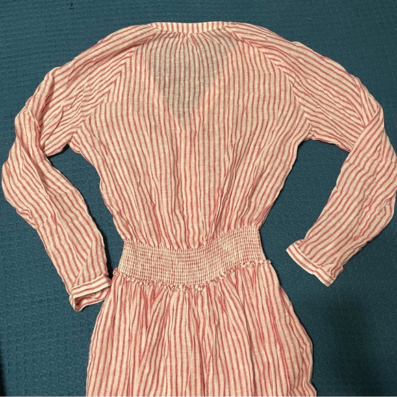 Rails XS Red/White Striped Jasmine Dress - Picture 3 of 6